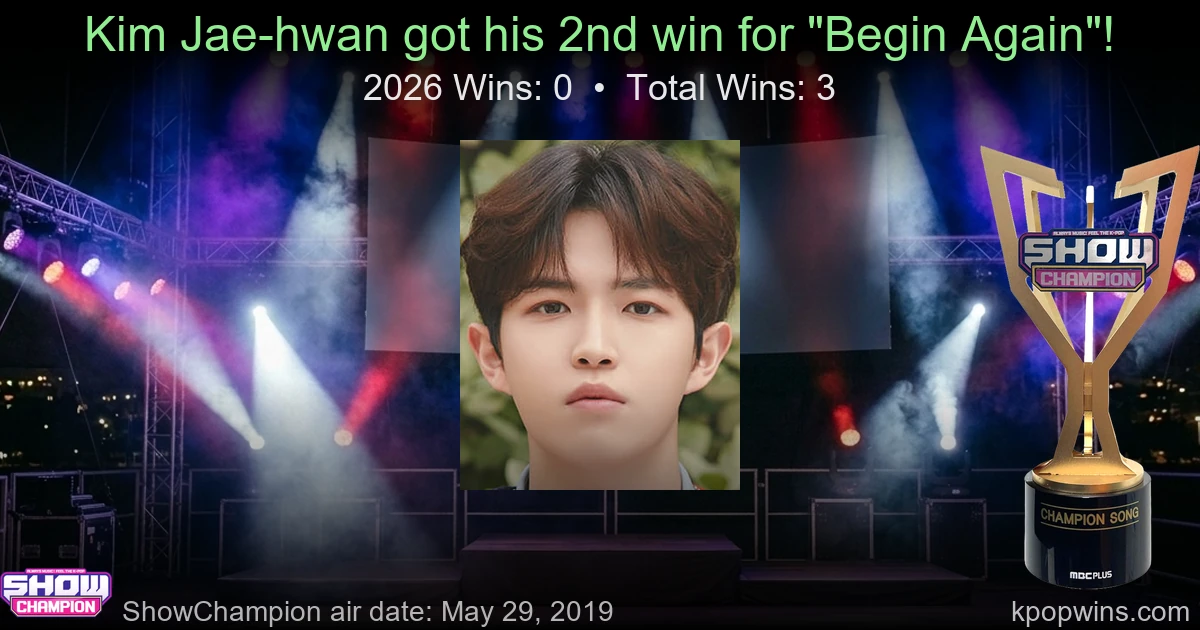 Kim Jae-hwan - Begin Again